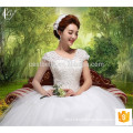 Romantic tulle fashionable custom made slim fit ball gown Princess Wedding Dress